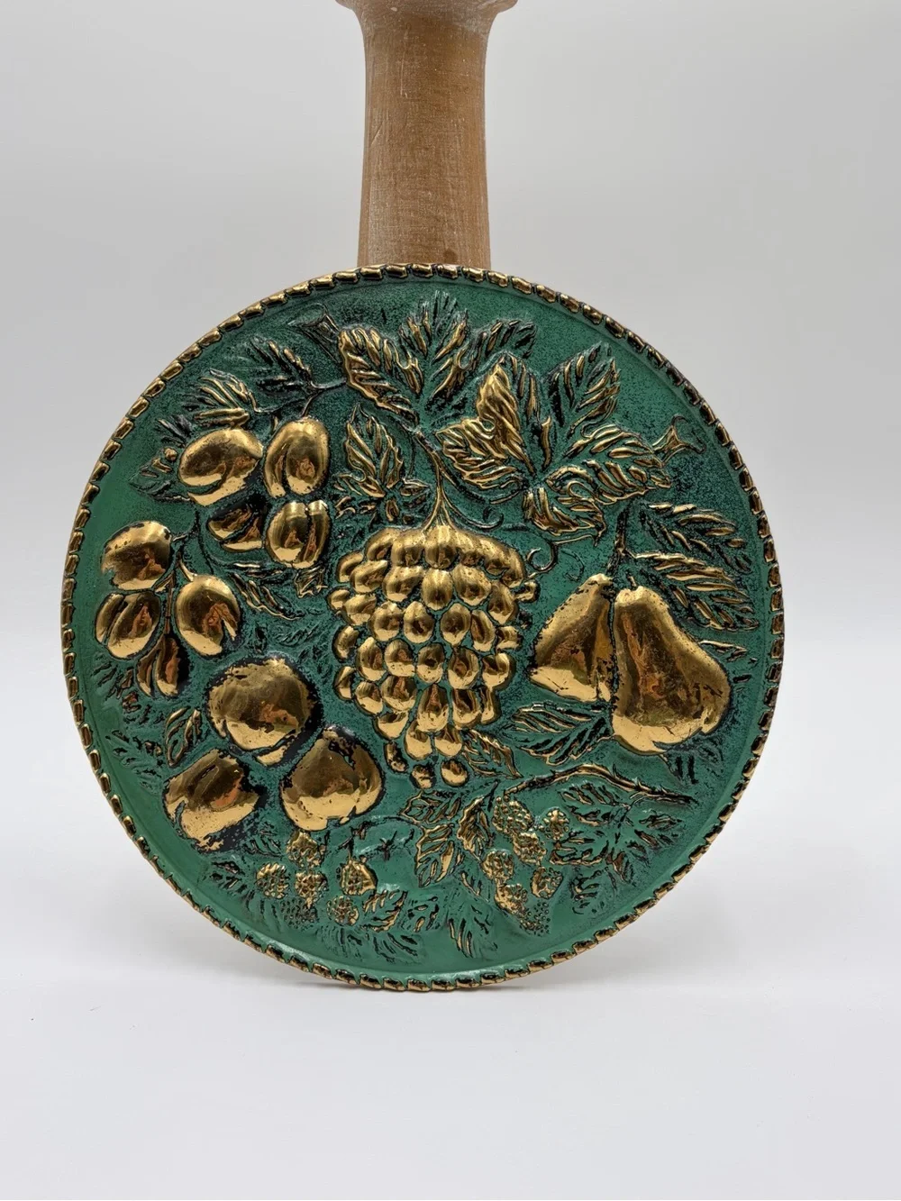 ELPEC England Brass Decorative Wall Plaque - Gold Tone